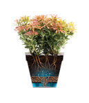 loft urban rund rollen 50cm weiss